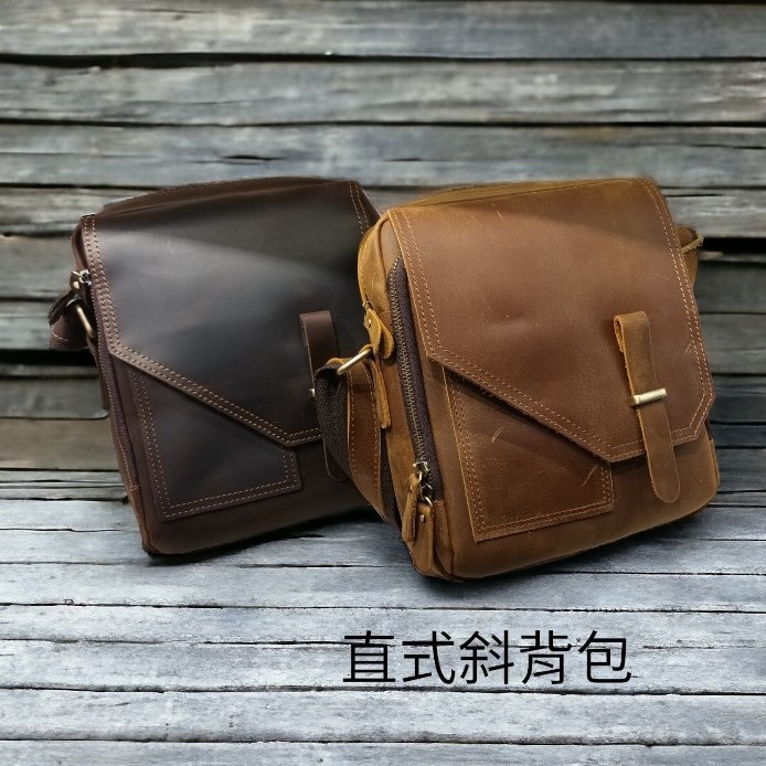 男直式斜背包