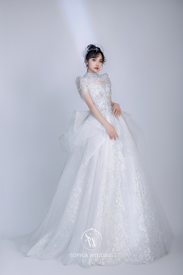 SW手工精緻白紗