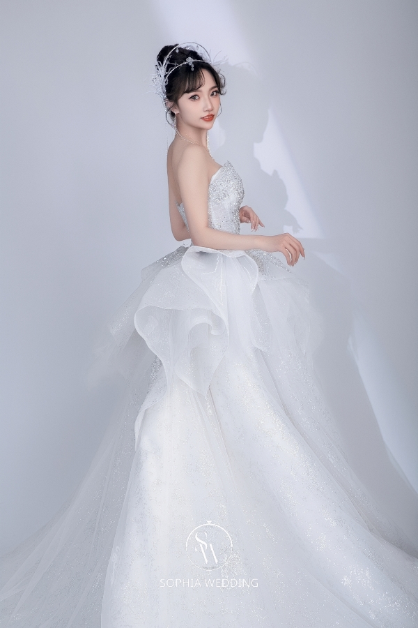 SW手工精緻白紗