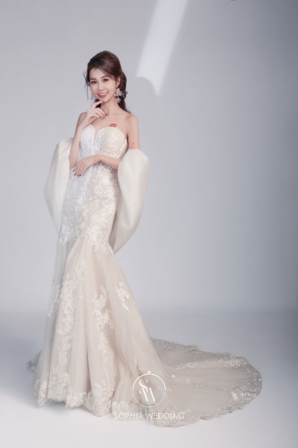 SW手工精緻白紗