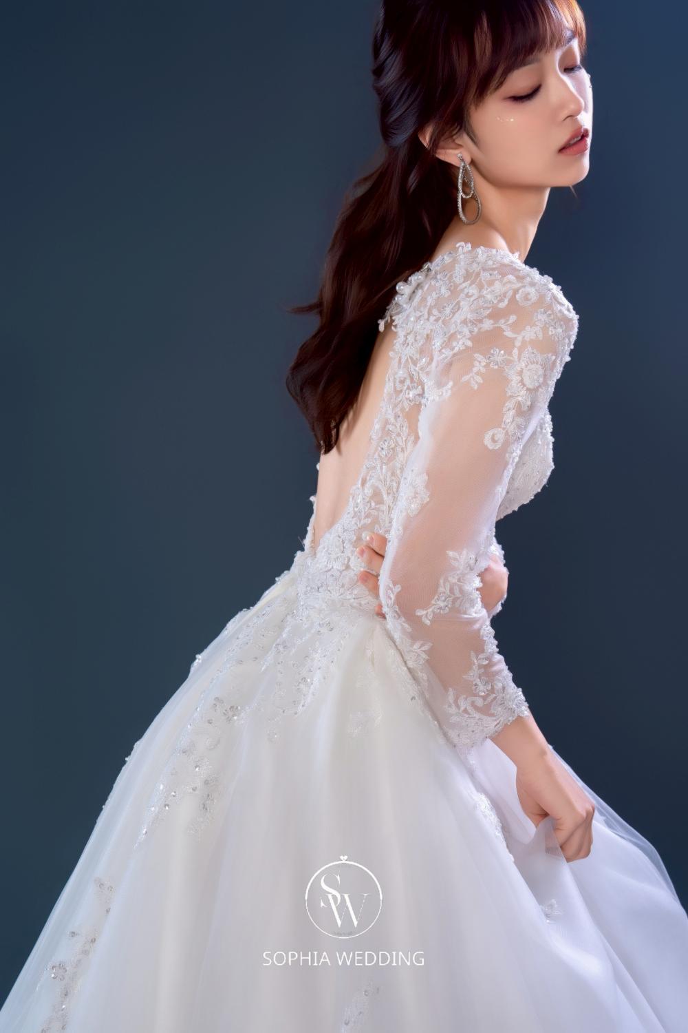 SW手工精緻白紗