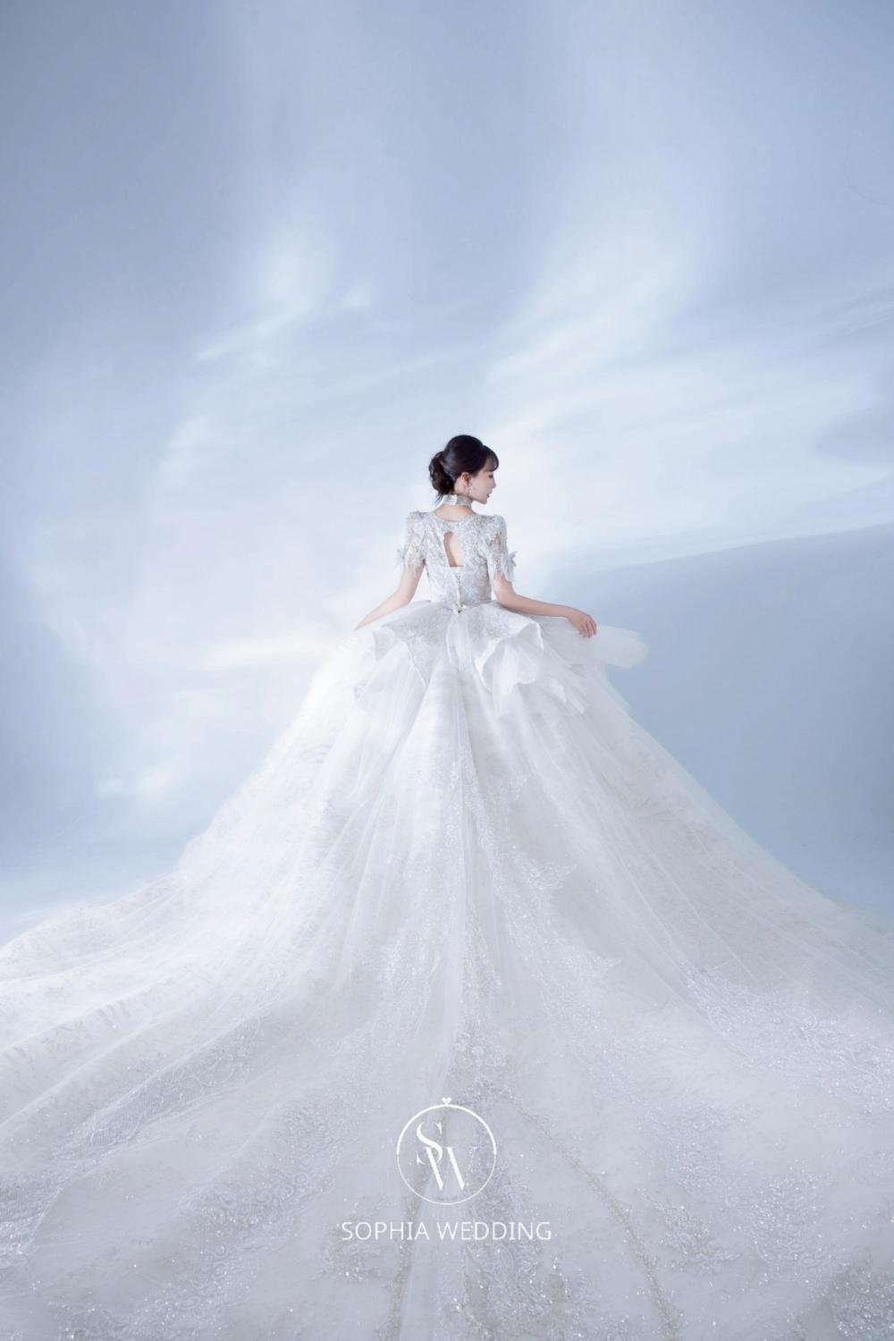 SW韓國立體水晶系列白紗