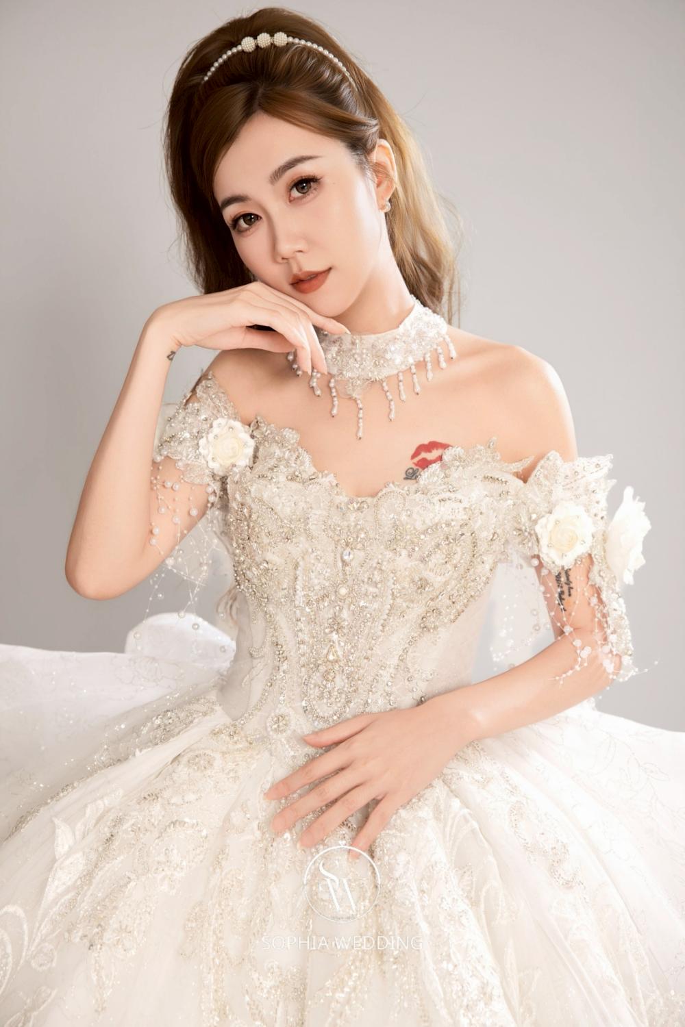 SW手工精緻白紗｜獨家代理DUBAI LISA