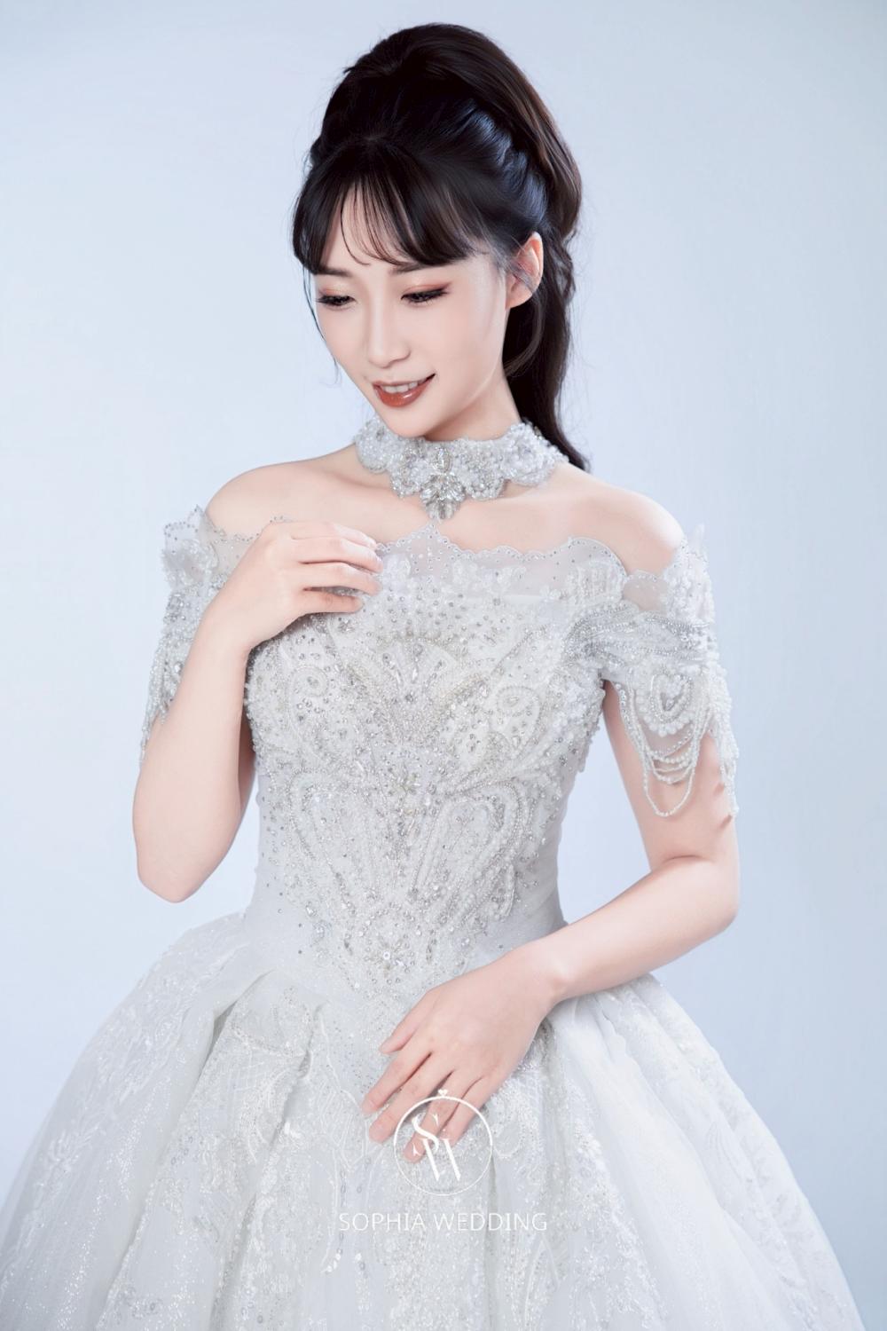 SW手工精緻白紗