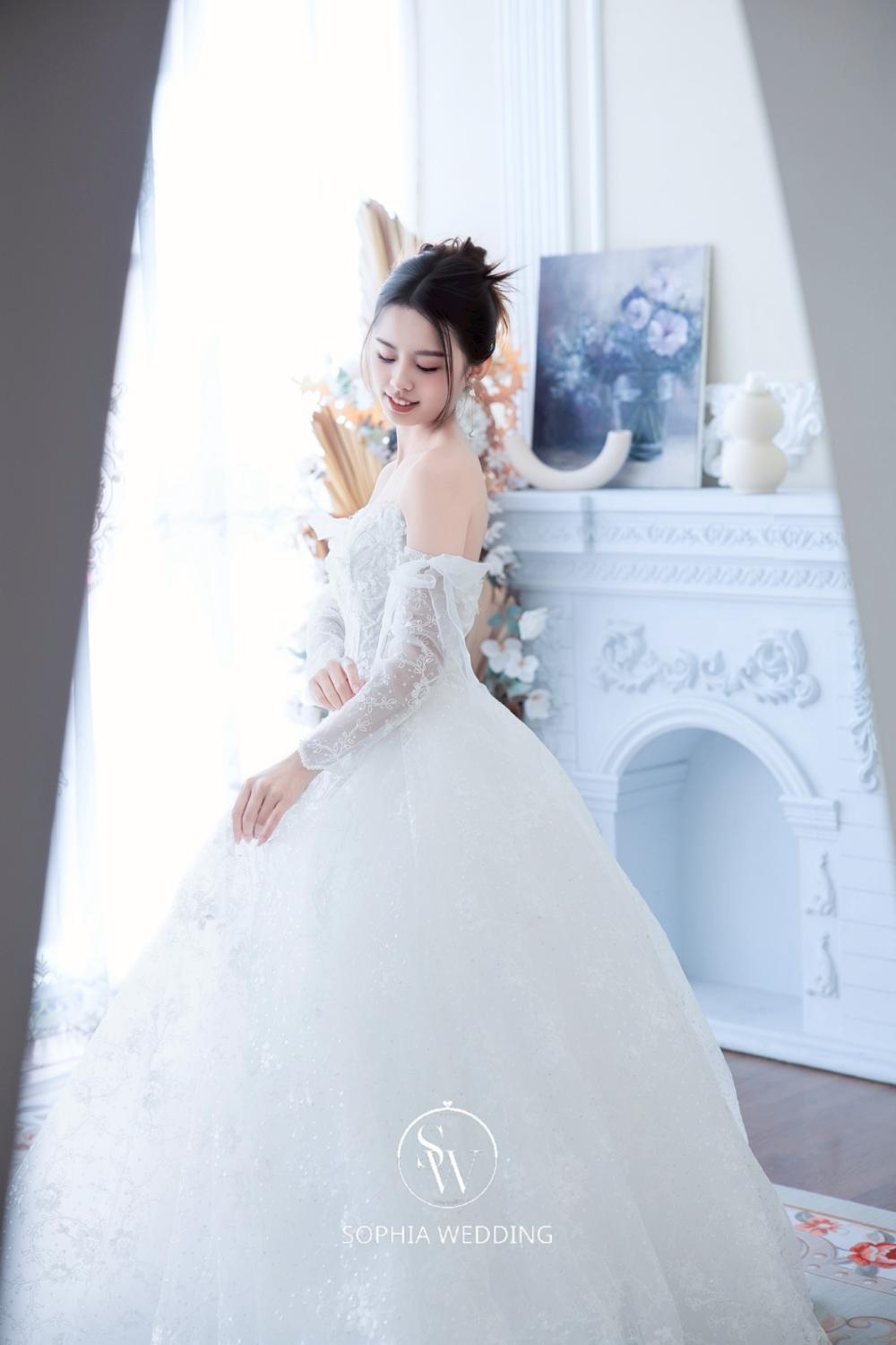 SW手工精緻白紗