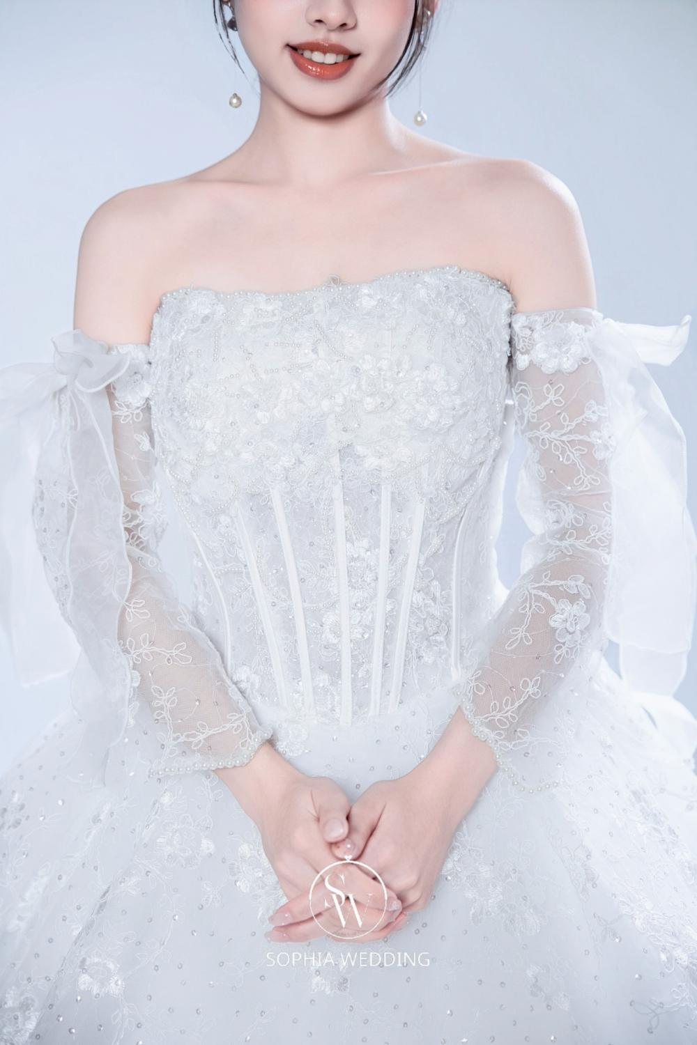 SW手工精緻白紗