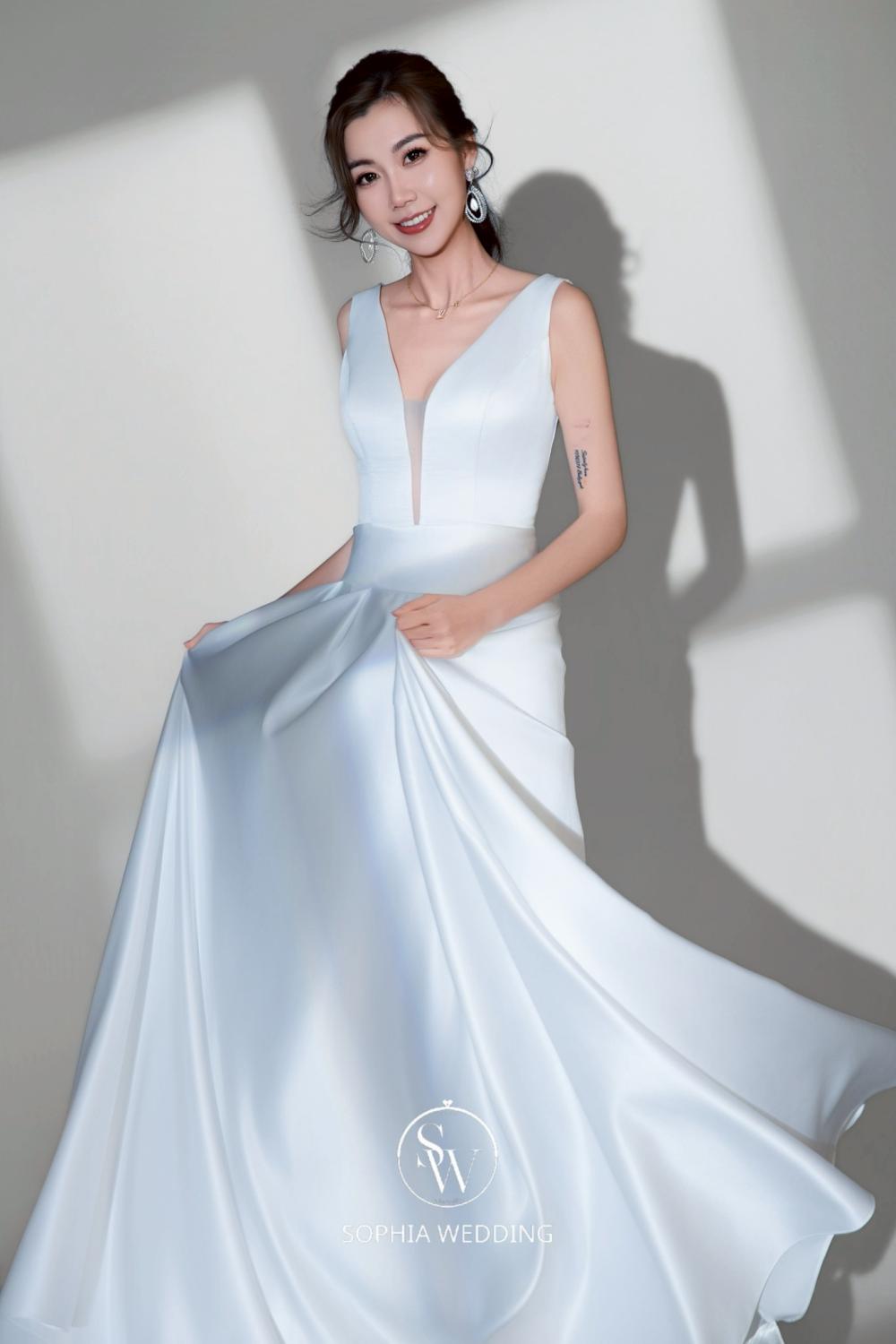 SW手工精緻白紗