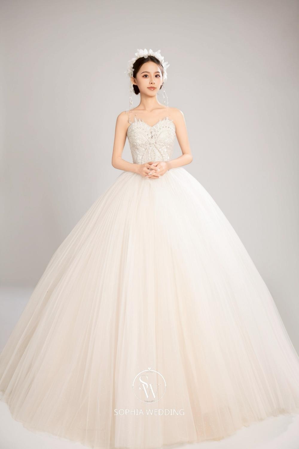 SW手工精緻白紗