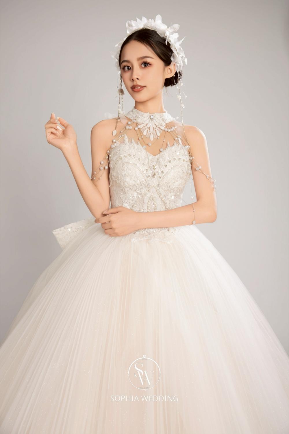 SW手工精緻白紗