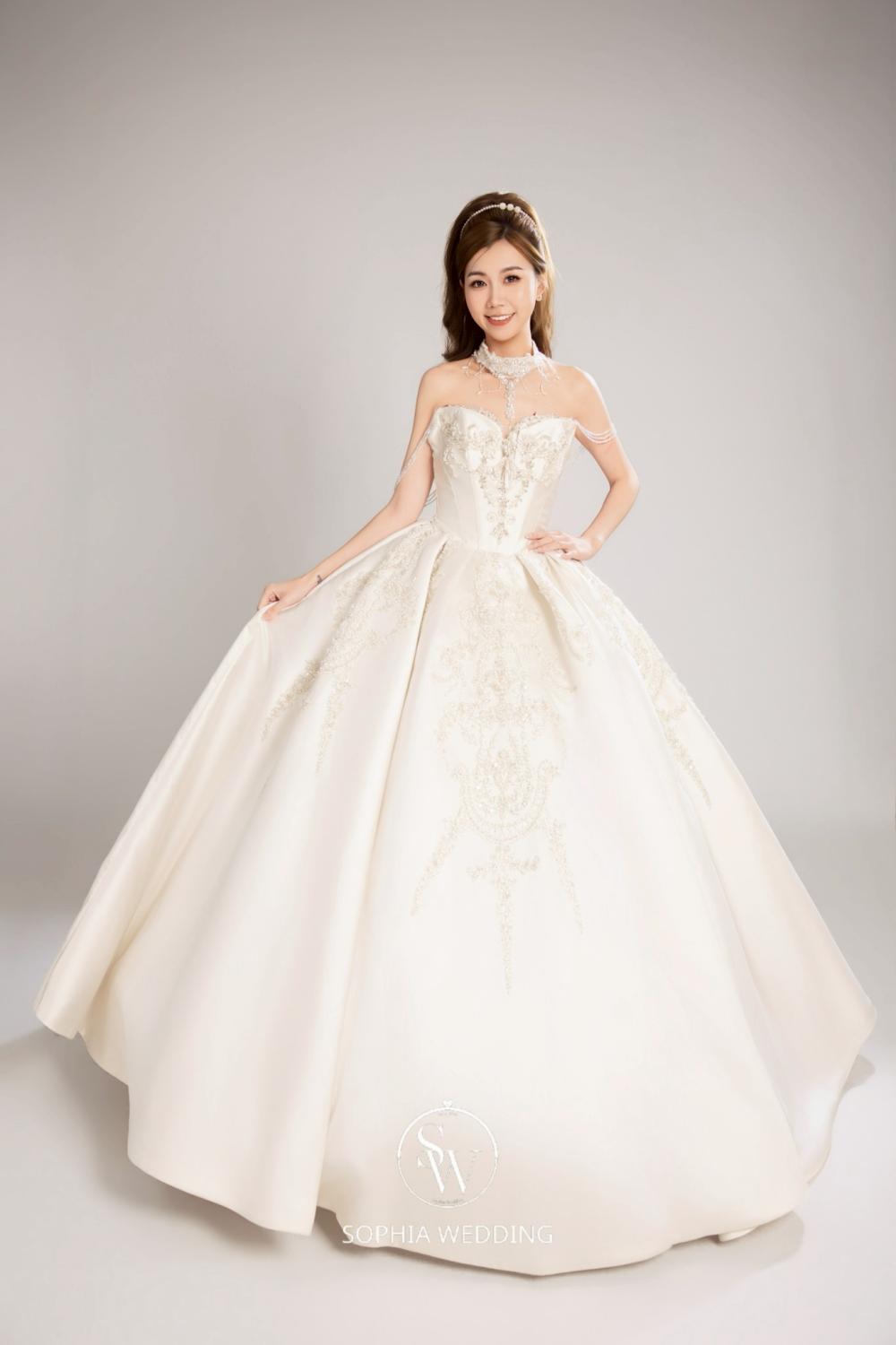 SW手工精緻白紗