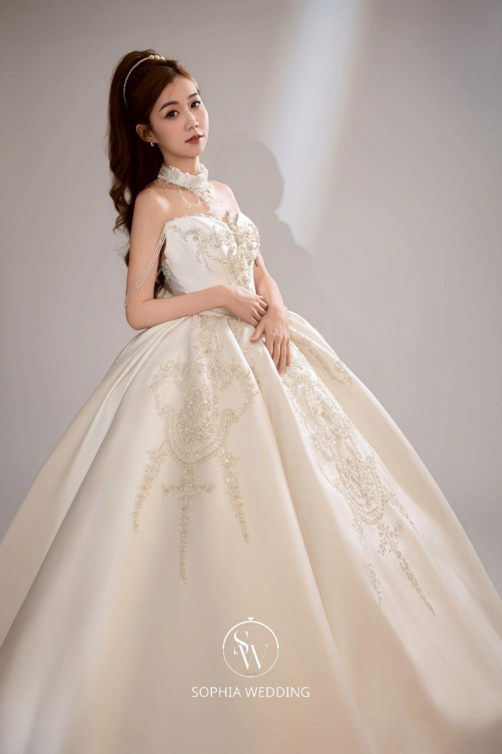 SW手工精緻白紗