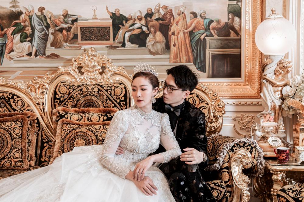 婚紗攝影作品｜羅浮宮｜時尚｜冷酷｜新人分享