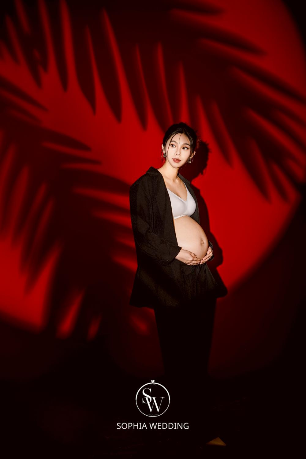 孕婦寫真作品｜SW攝影棚｜酷酷褲裝｜居家溫馨｜新人分享