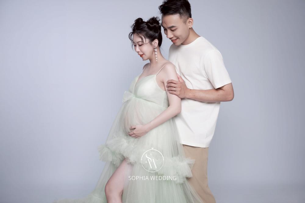 孕婦寫真作品｜SW攝影棚｜褲裝個性｜蜜糖青蘋果｜新人分享