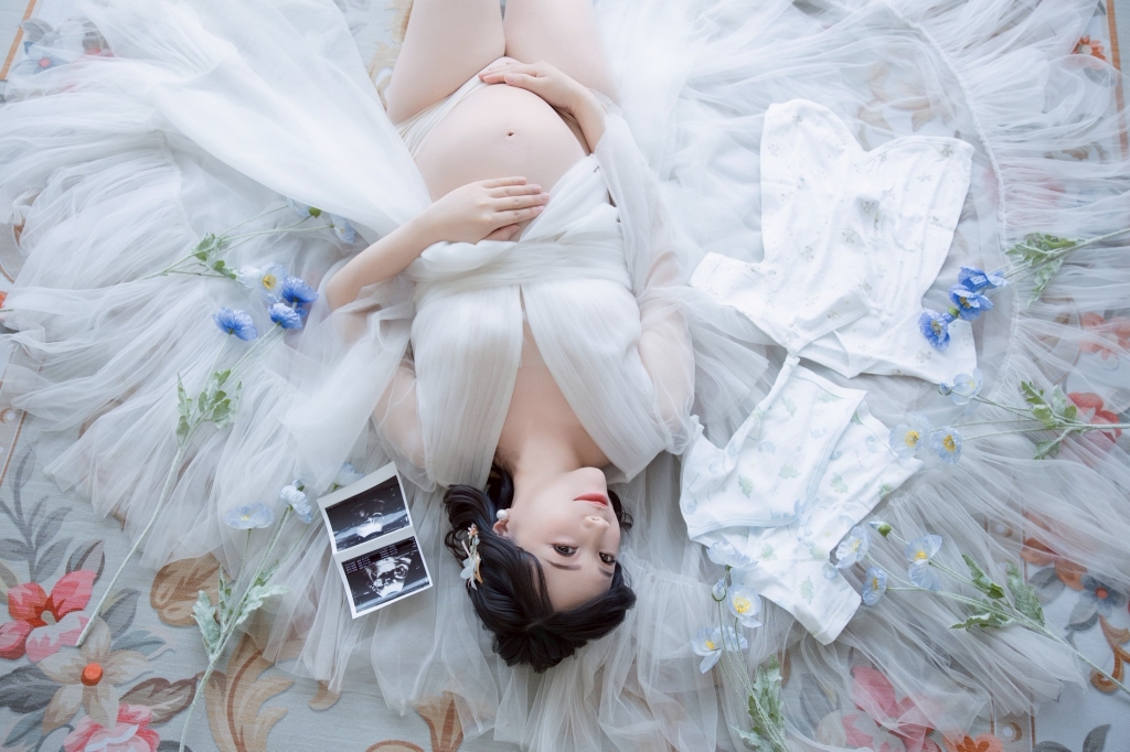 孕婦寫真作品｜SW攝影棚｜韓系光波｜時尚褲裝｜新人分享