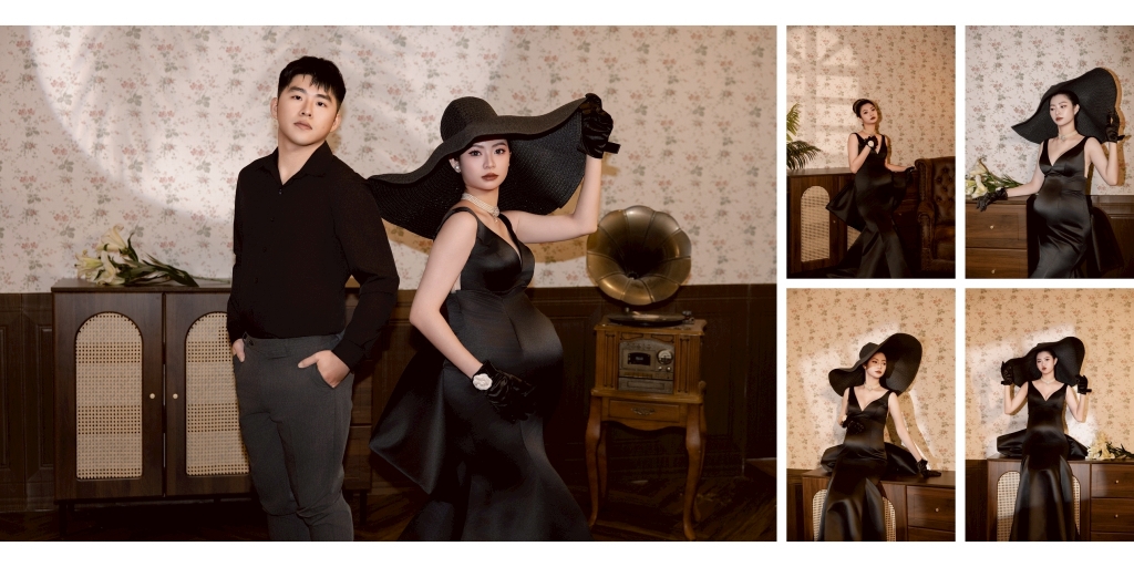 孕婦寫真作品｜SW攝影棚｜韓系｜時裝｜法式光影｜新人分享