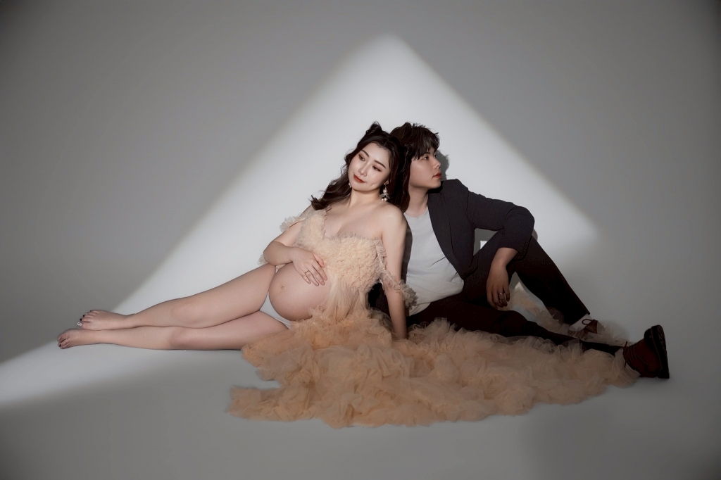 孕婦寫真作品｜SW攝影棚｜韓系居家｜光影｜新人分享