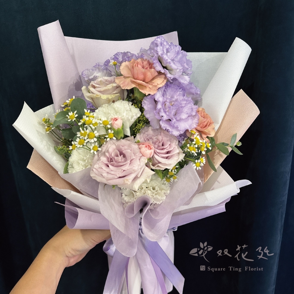 紫色系花束