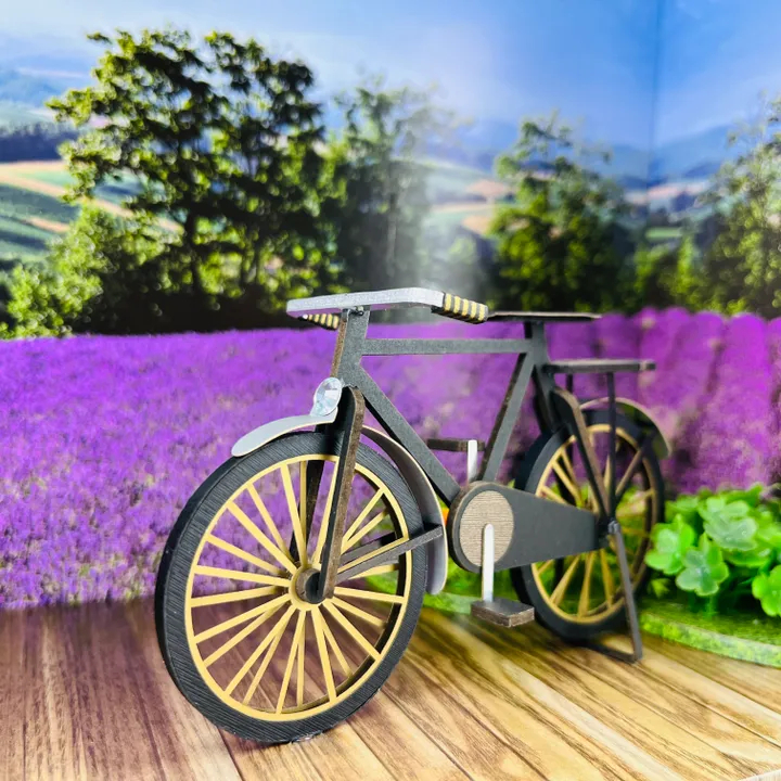 【紙紮】紙紮腳踏車 /紙紮鐵馬 (情境禮盒)