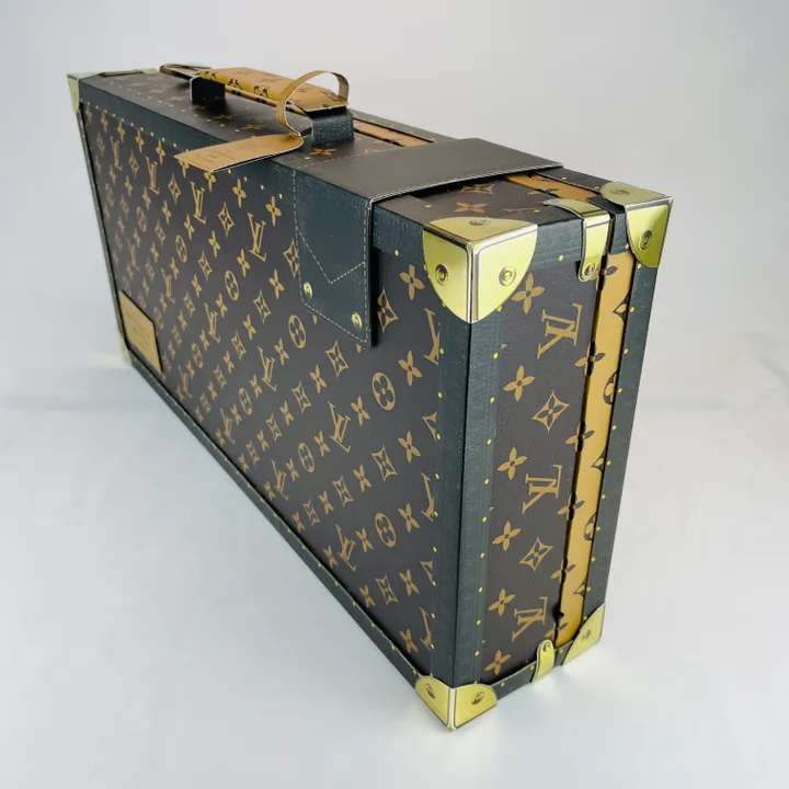 【紙紮精品】紙紮金鑽手提皮箱組( Louis Vuitton LV 路易威登 )