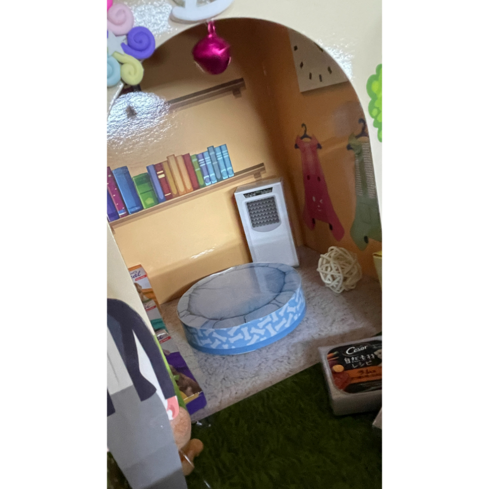 【紙紮寵物用品】D1031 萌寵寶貝屋-1