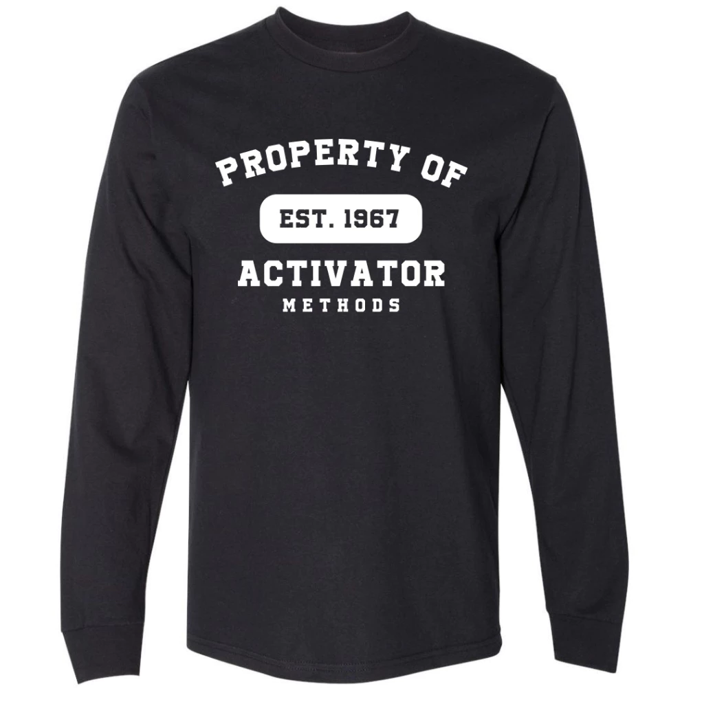 美國進口Activator Black Long Sleeve T-Shirt AMCT服裝