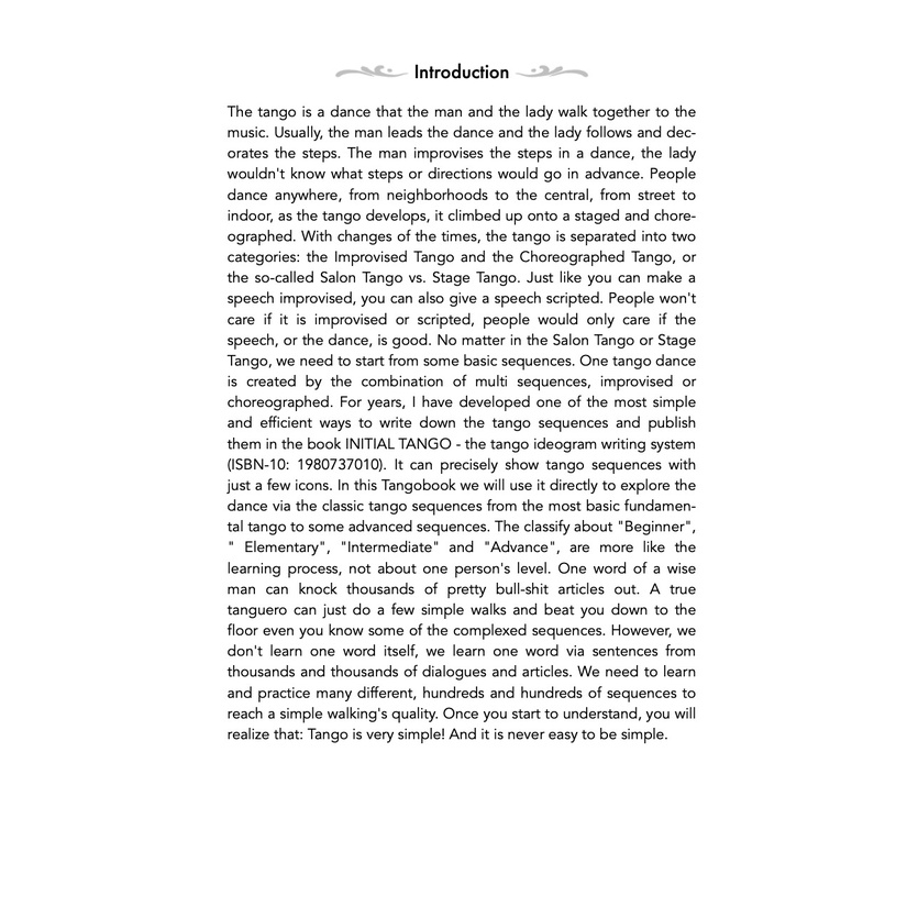 TANGOBOOK探戈書-阿根廷探戈舞步自學舞譜