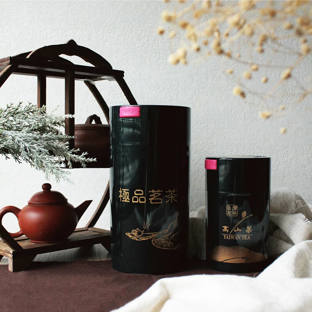 茶葉經典保存親密罐/親蜜罐｜半斤
