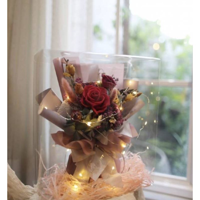 Starry Night 星光永生花花束禮盒 L