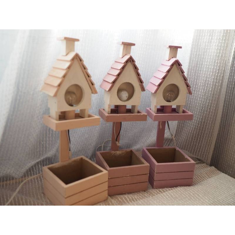 永生花夜燈樹屋