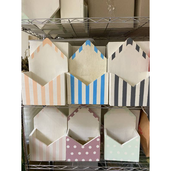 ★手工花器★木作信箱