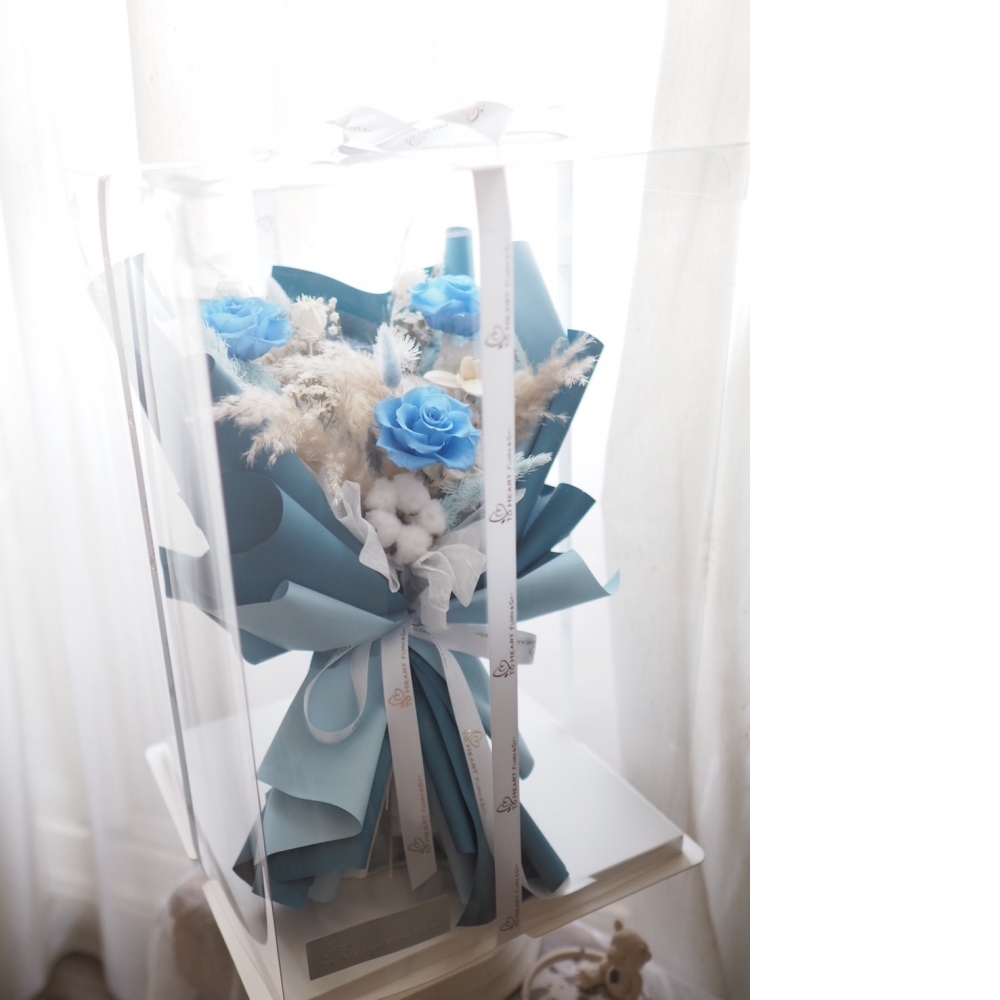 HER花束三朵永生精美禮盒款