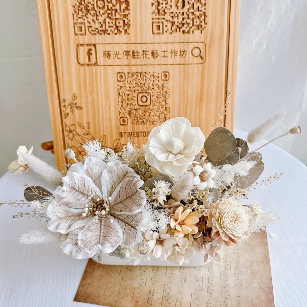 桌花 6索拉花款 (又稱：乾燥花/擴香花)-$1450