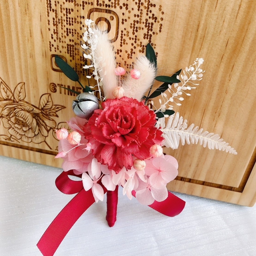 胸花 索拉花 (乾燥花)款-$200