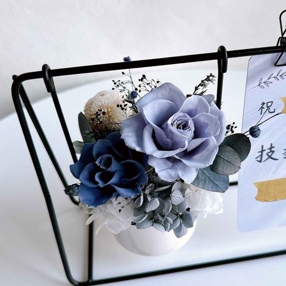 桌花5-鞦韆款｜永生花-$1520