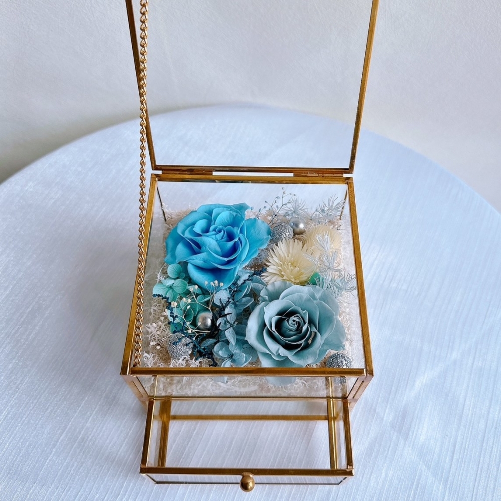 (永生花) 玻璃首飾