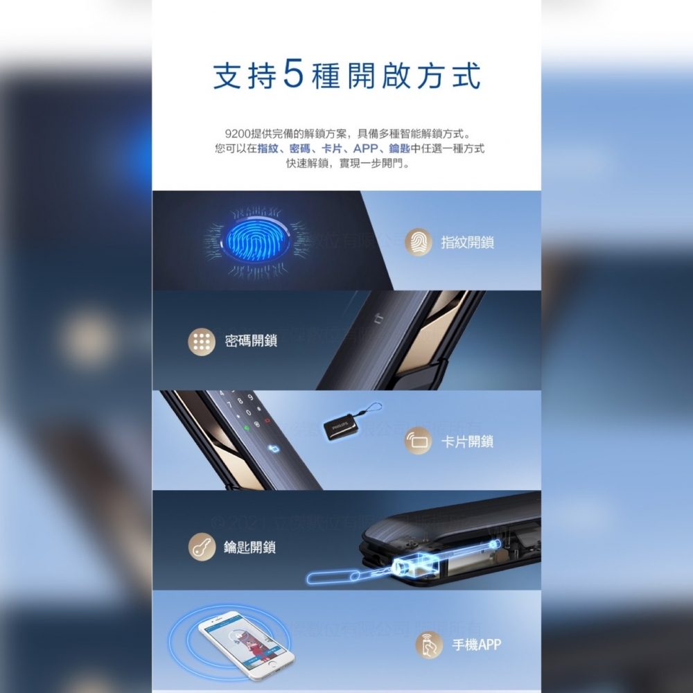 9300/PHILIPS電子鎖