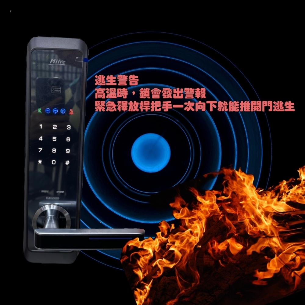 MI-6500S/Milre電子鎖