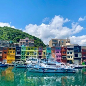 正濱漁港色彩屋包車一