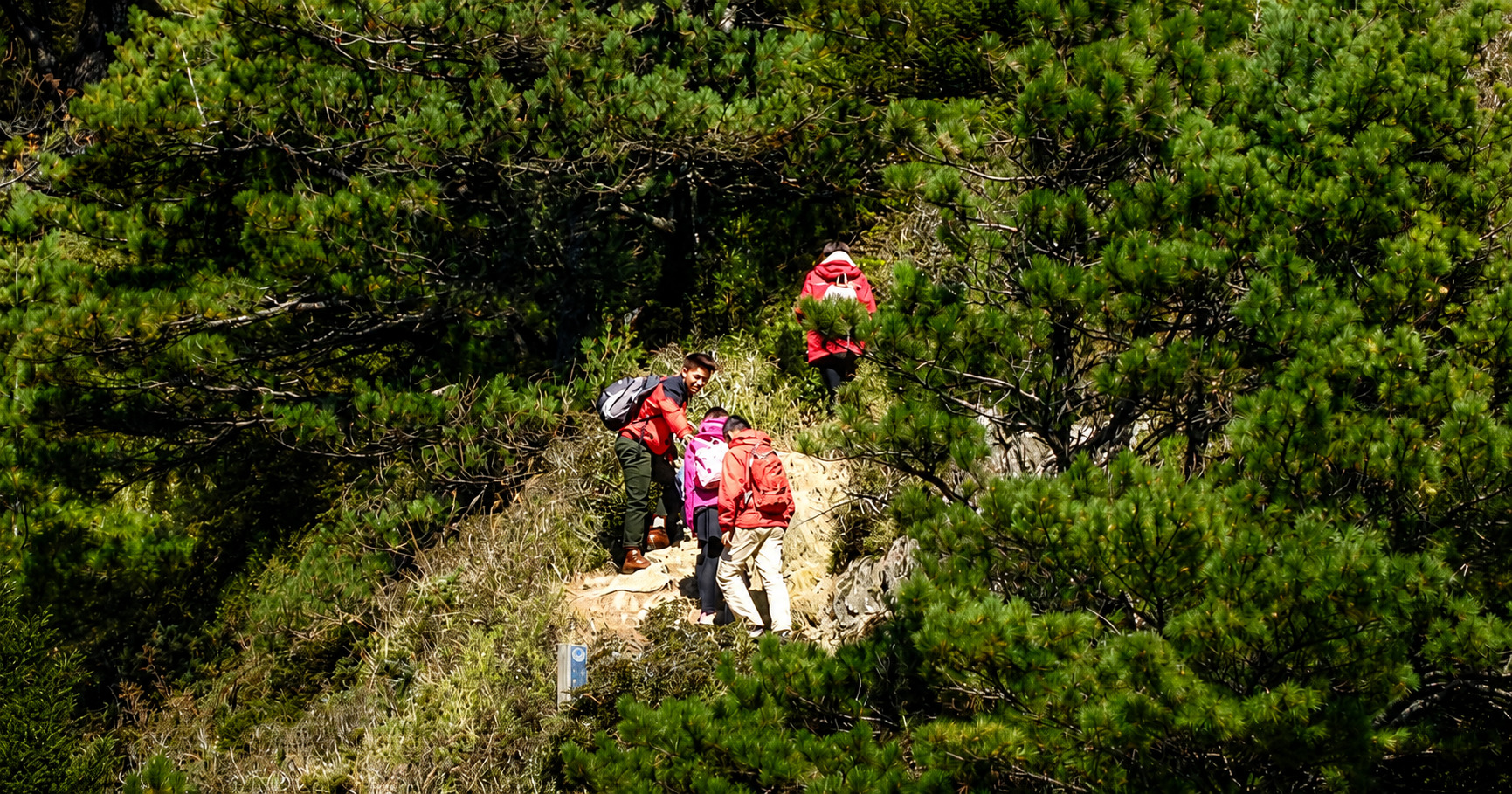 石門山登頂