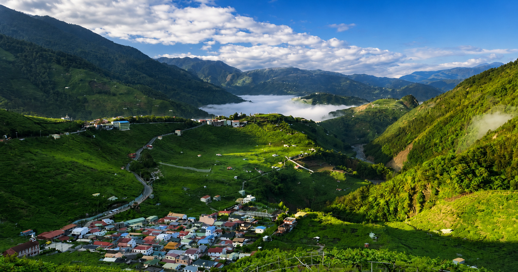 梨山全景