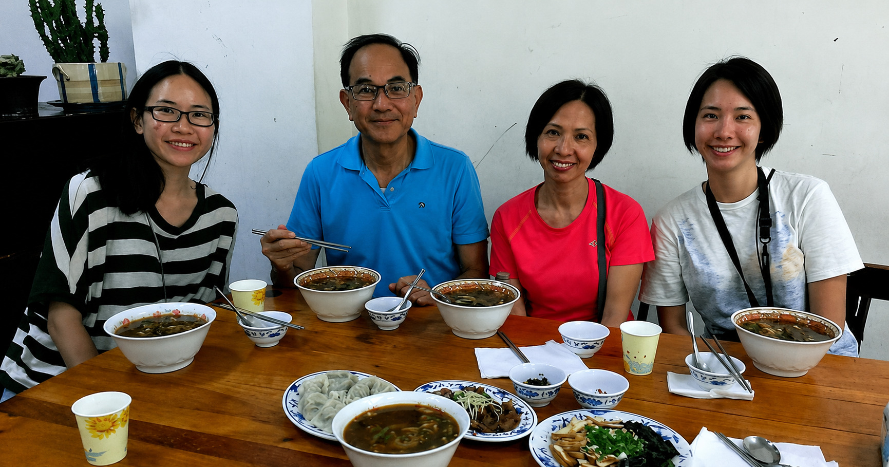 八張牛肉麵 合影
