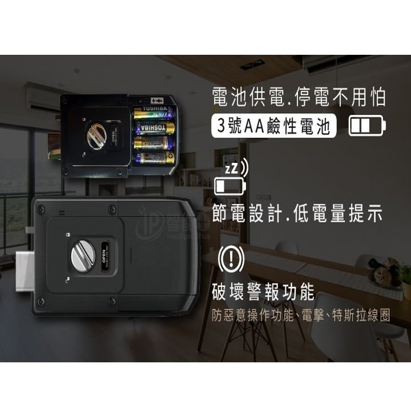 六合一智慧電子鎖 RL599+