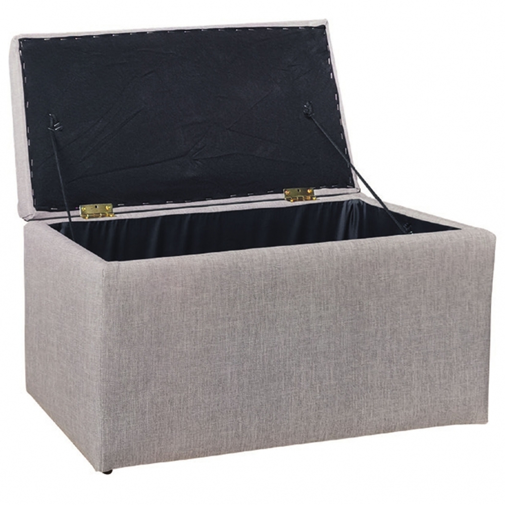 米可可掀式收納椅 (奶霜白/亞麻灰/紫光/芝麻黑)