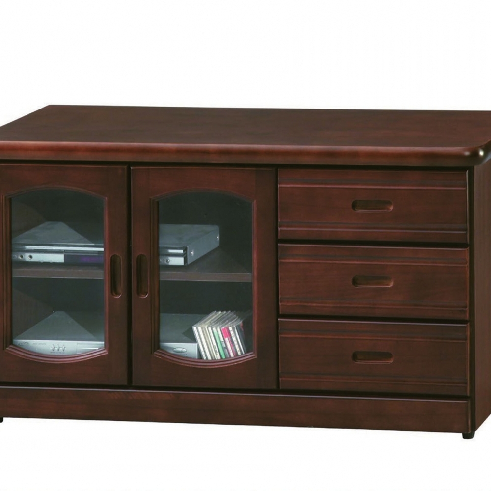 正赤陽/柚木/胡桃4尺長櫃