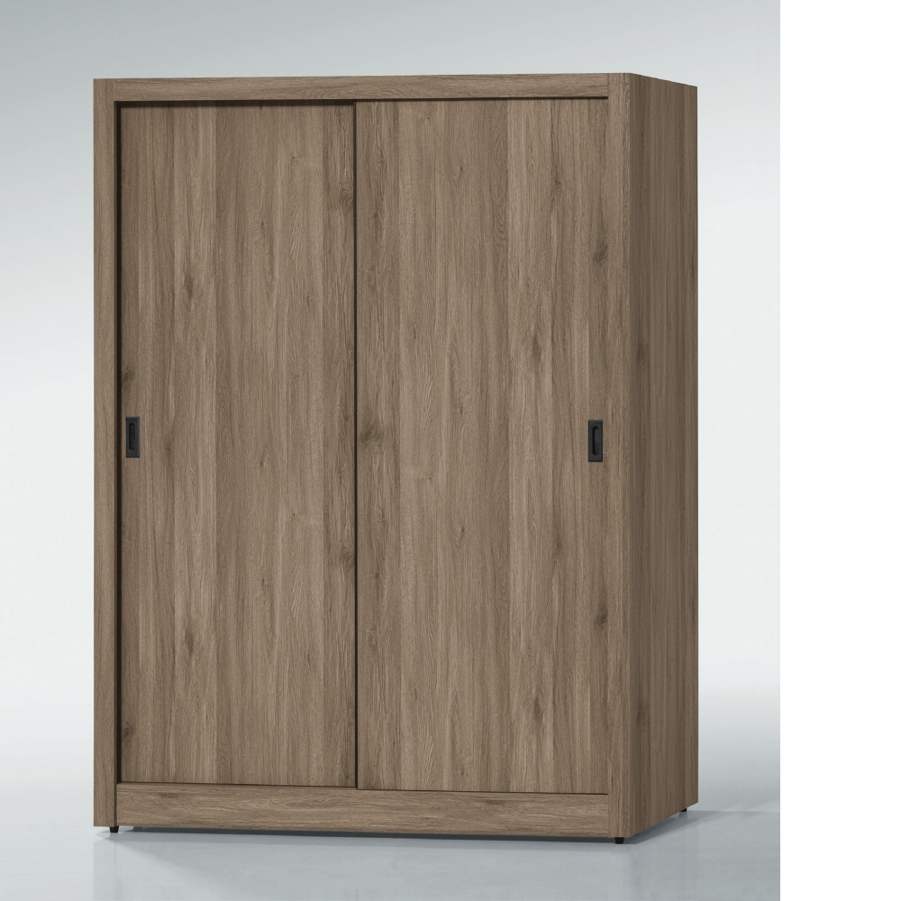 合我意白梣木/集層/原橡/灰橡5×7尺推門衣櫃