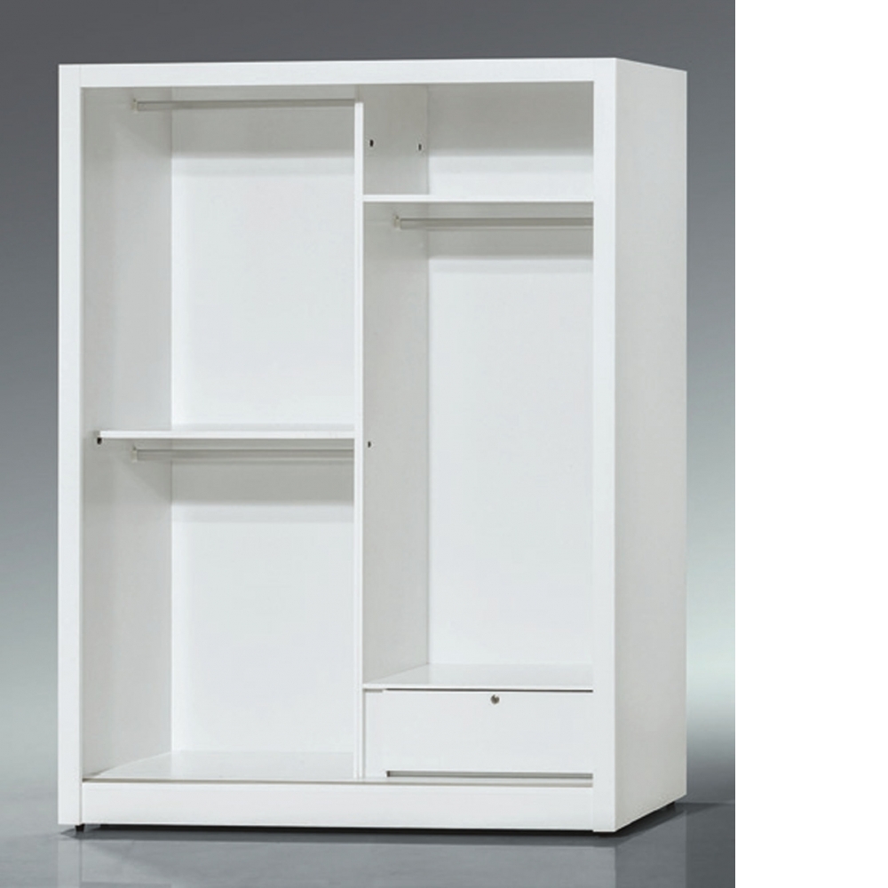 合我意白梣木/集層/原橡/灰橡5×7尺推門衣櫃