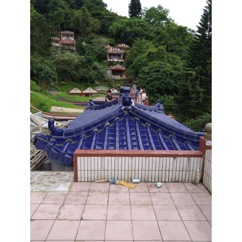 廟瓦（琉璃瓦）