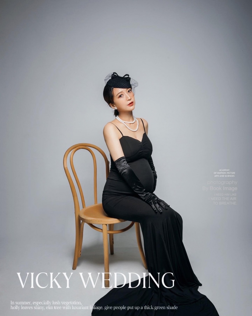 孕婦寫真-VICKY唯琪手工婚紗