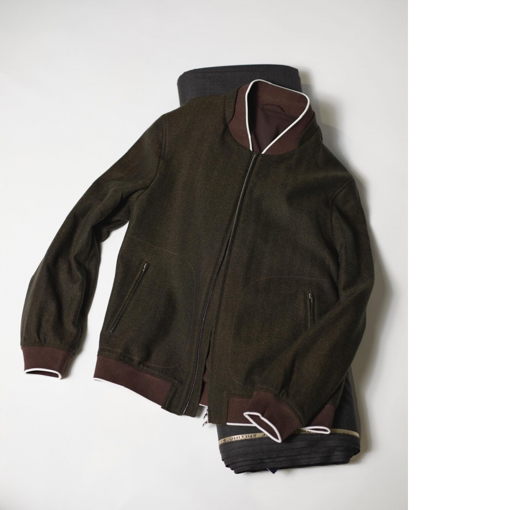 Zegna 純羊絨拉鏈夾克 體驗頂級的奢華質感